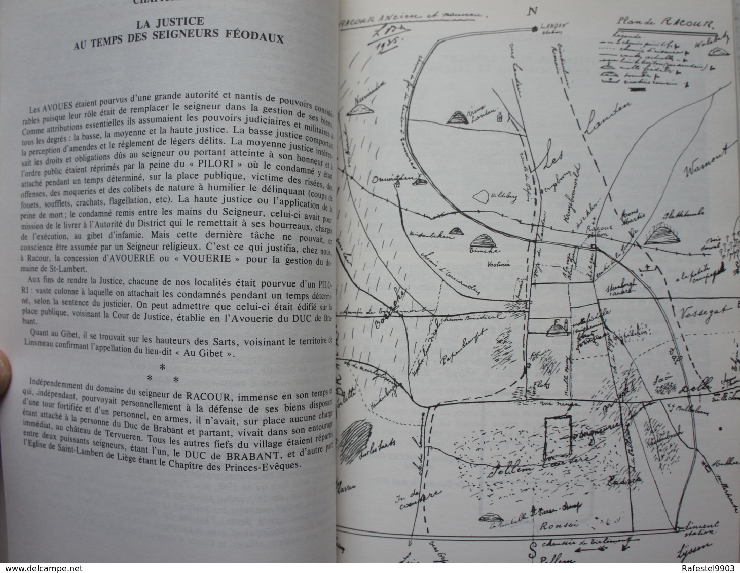 Livre Contribution à L'histoire De RACOUR Région Lincent Pellaines - Autres & Non Classés