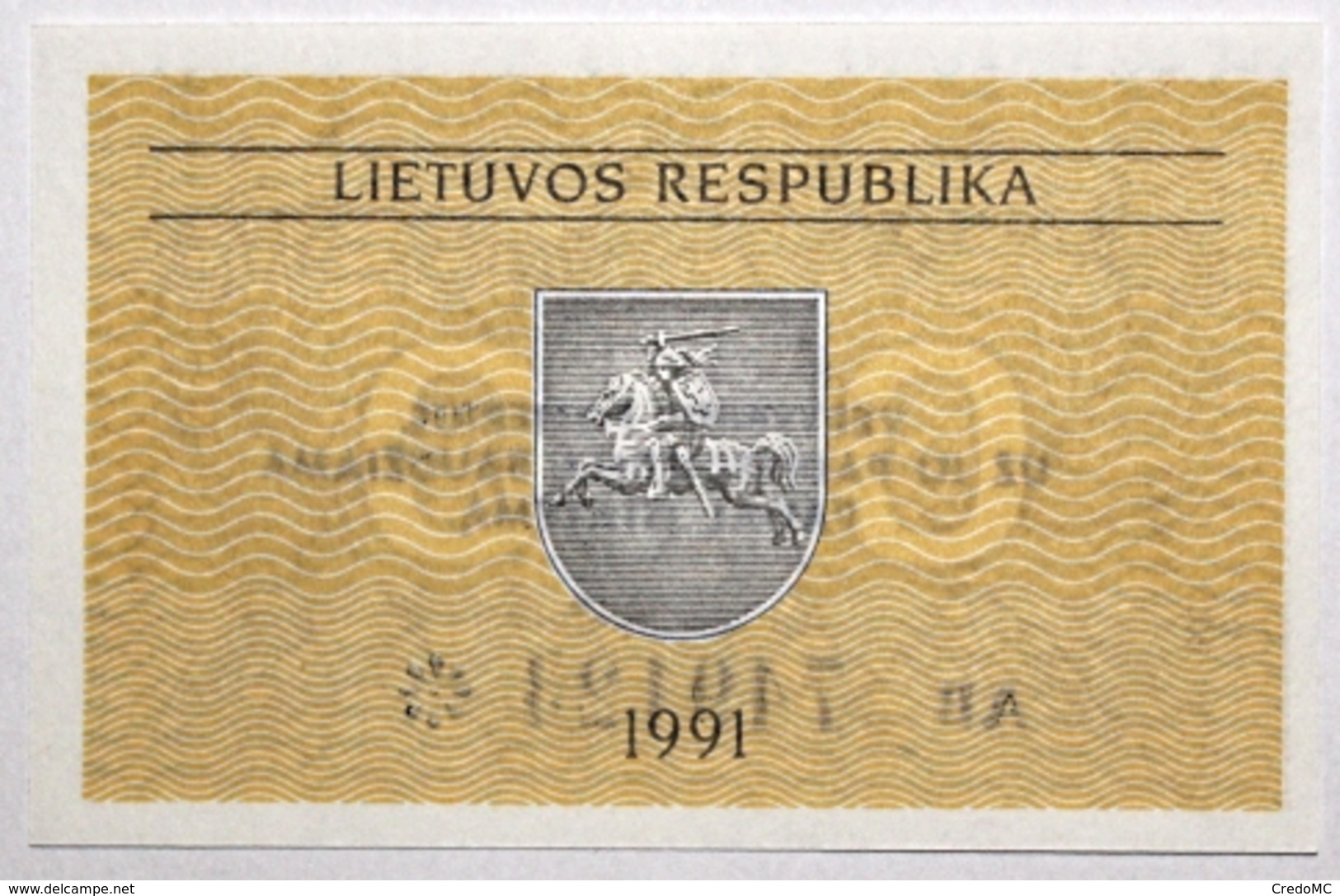 Lituanie - 0,1 Talonas - 1991 - PICK 29b - NEUF - Lituanie