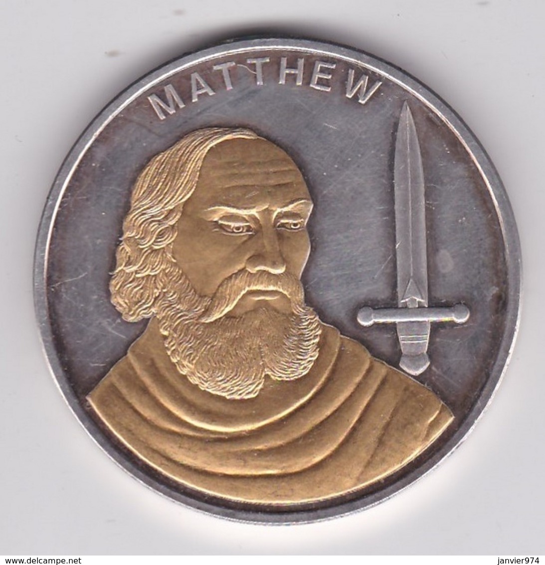 Medaille 2007 The 12 Apostles – Matthew - Les 12 Apôtres - Matthieu - Autres & Non Classés