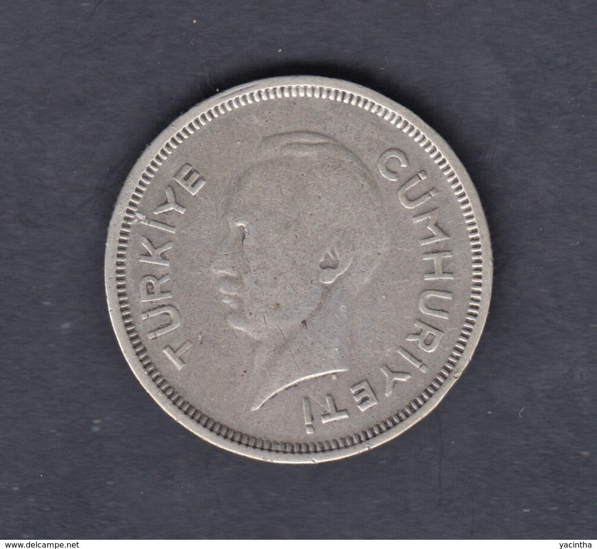 @Y@  Turkije   1 Lira  1941   Y86    (4775) - Turkey