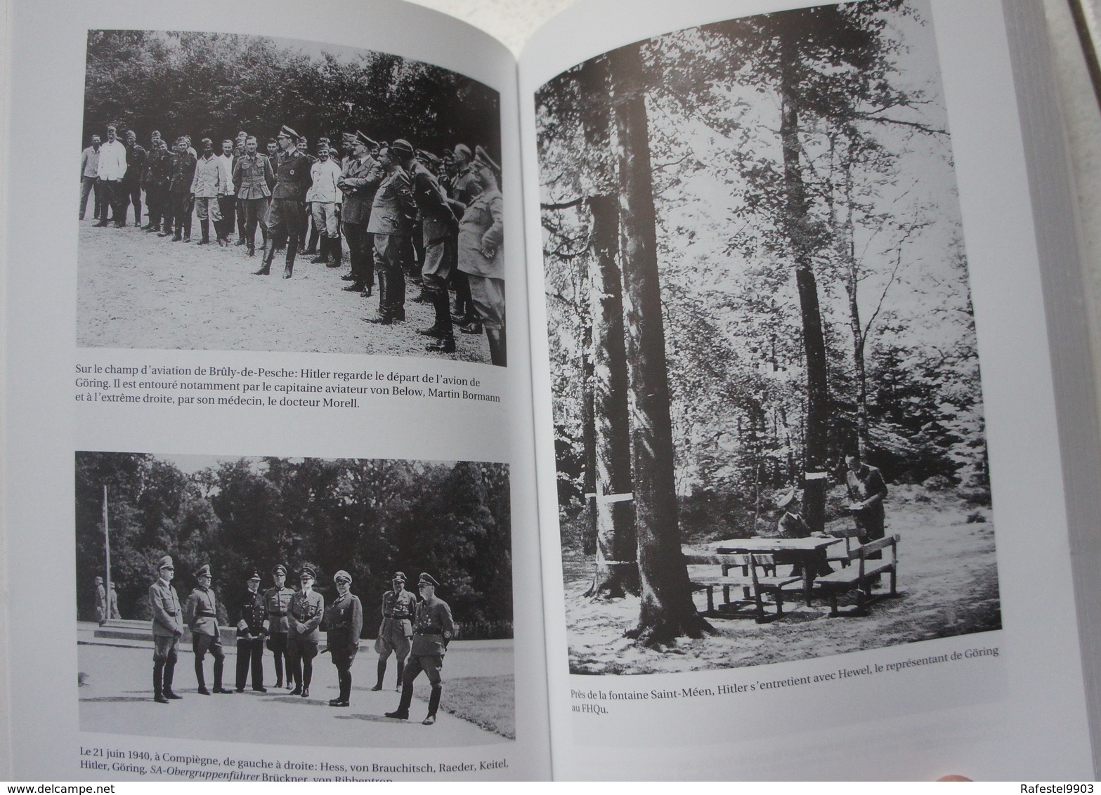 Livre HITLER au Ravin du Loup Brüly de Pesche région Couvin Chimay Hainaut