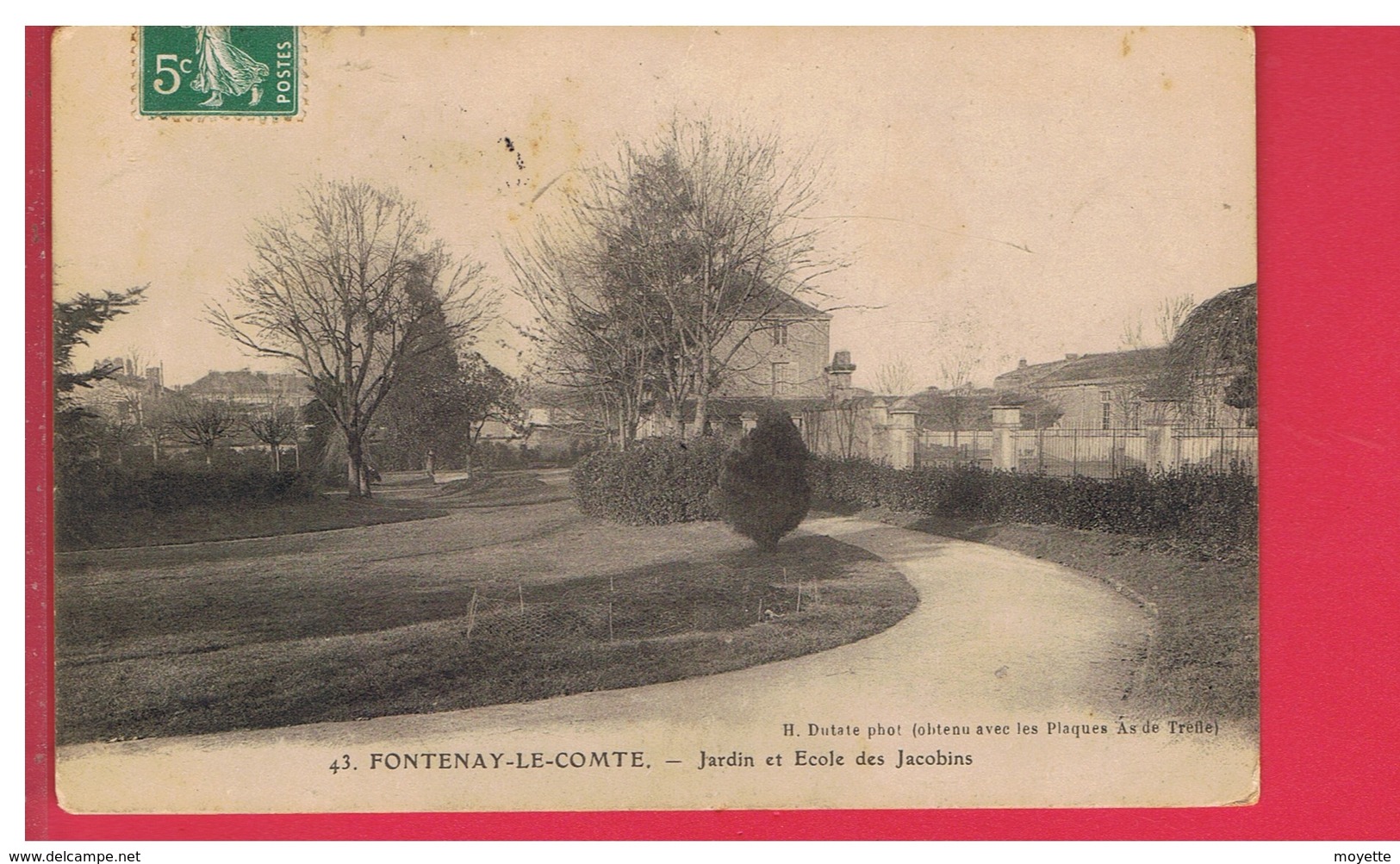 CPA-85-1908-FONTENAY-le-COMTE-JARDINS ET ECOLES DES JACOBINS- - Fontenay Le Comte