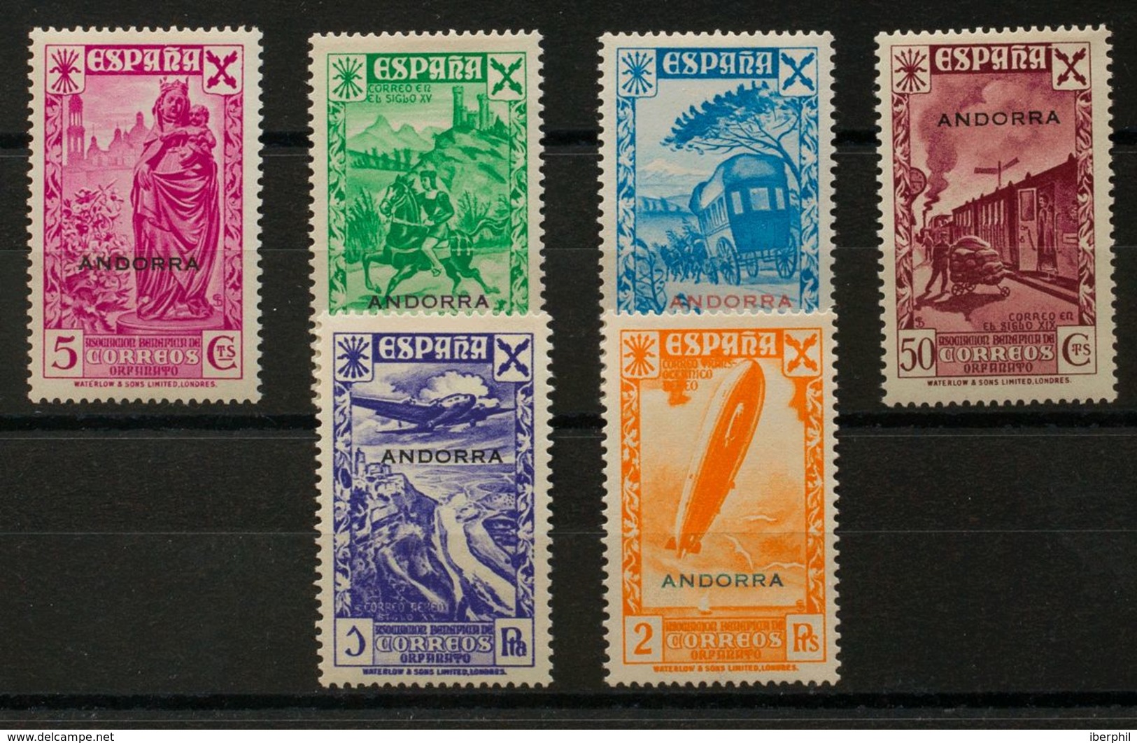 *1/6. 1938. Serie Completa. MAGNIFICA. Edifil 2020: 375 Euros - Other & Unclassified