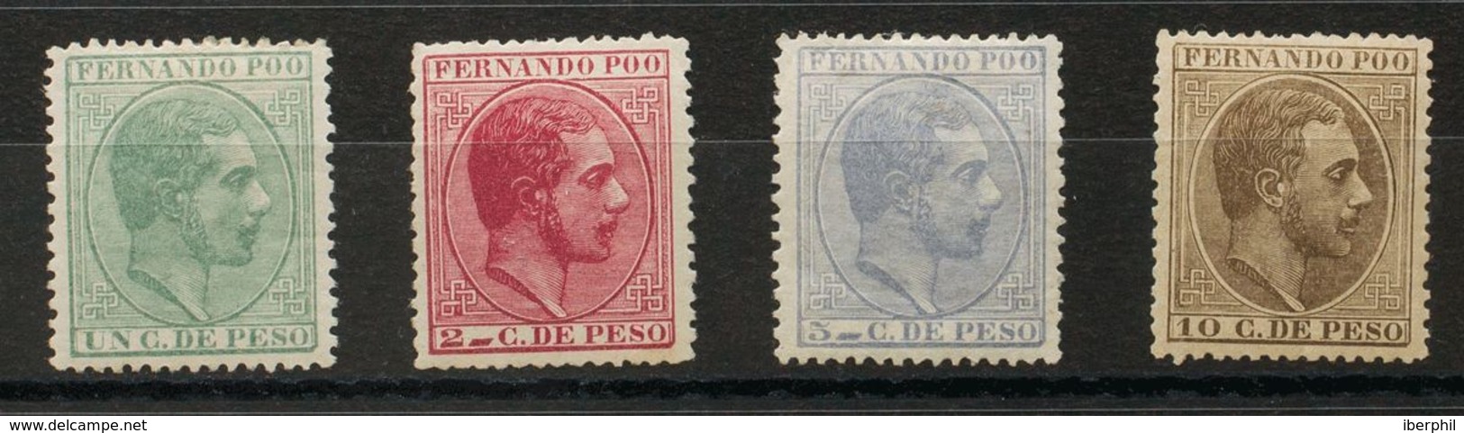 *5/8. 1882. Serie Completa. Excelentes Centrajes. MAGNIFICA. Edifil 2020: 208 Euros - Other & Unclassified