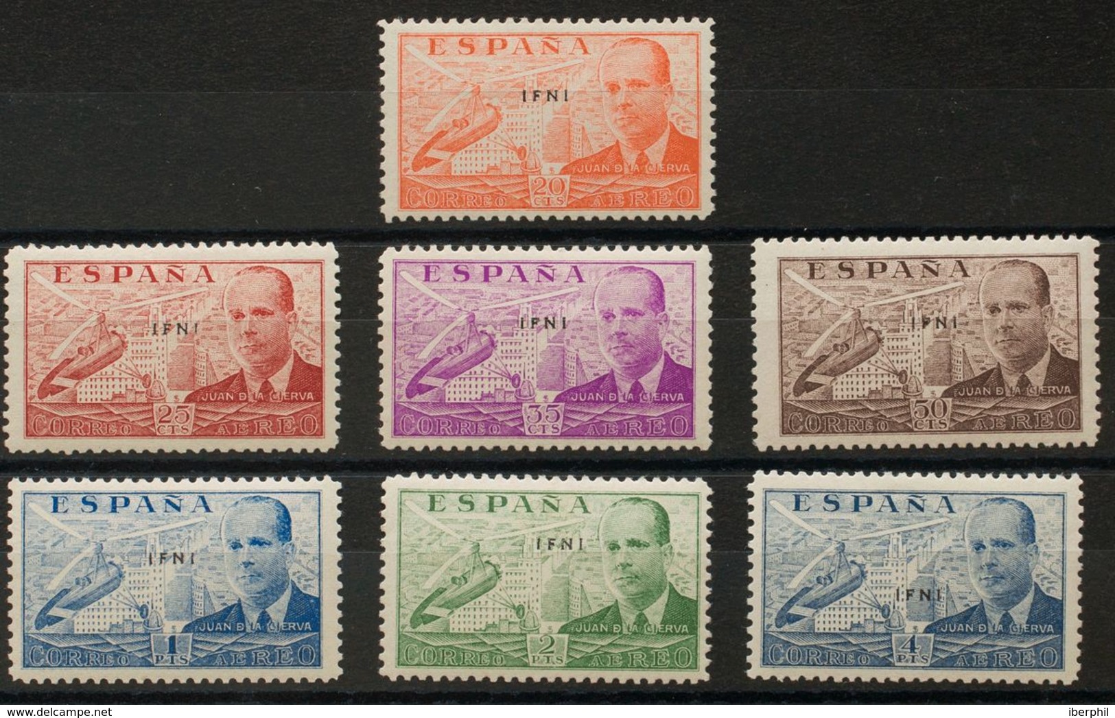 **15A/G. 1941. Serie Completa. MAGNIFICA. Edifil 2018: 124 Euros - Other & Unclassified