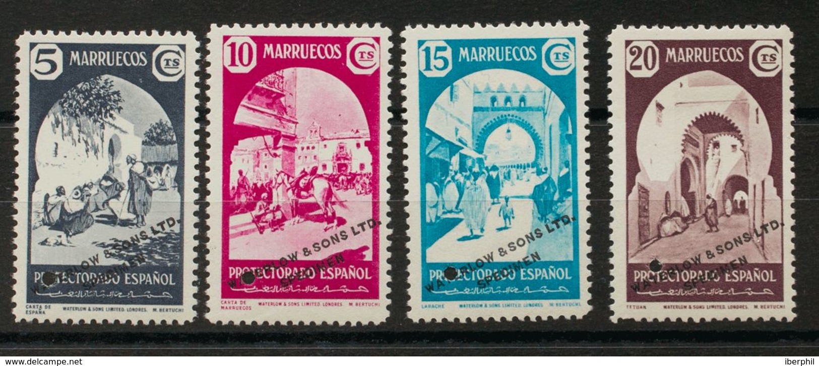 **196/99M. 1939. Serie Completa. CAMBIOS DE COLOR Y SOBRECARGA WATERLOW AND SONS / SPECIMEN. MAGNIFICA. Edifil 2018: +22 - Andere & Zonder Classificatie