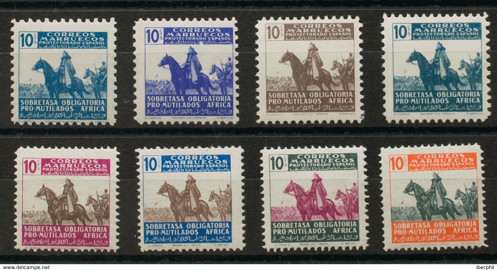 **22/25, 32/35. 1943. Dos Series Completas. MAGNIFICAS. Edifil 2018: 123 Euros - Other & Unclassified