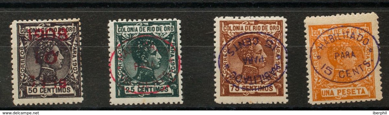 *37/40. 1908. Serie Completa. MAGNIFICA. Edifil 2020: 195 Euros - Other & Unclassified