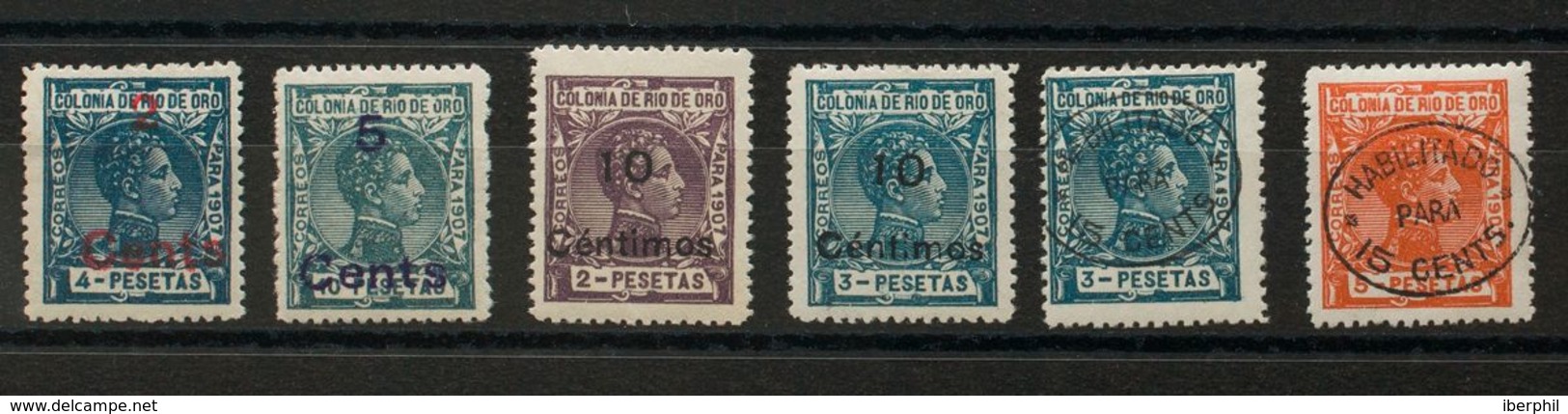 *59/64. 1911. Serie Completa. MAGNIFICA Y RARA. Cert. CEM. Edifil 2018: 685 Euros - Otros & Sin Clasificación