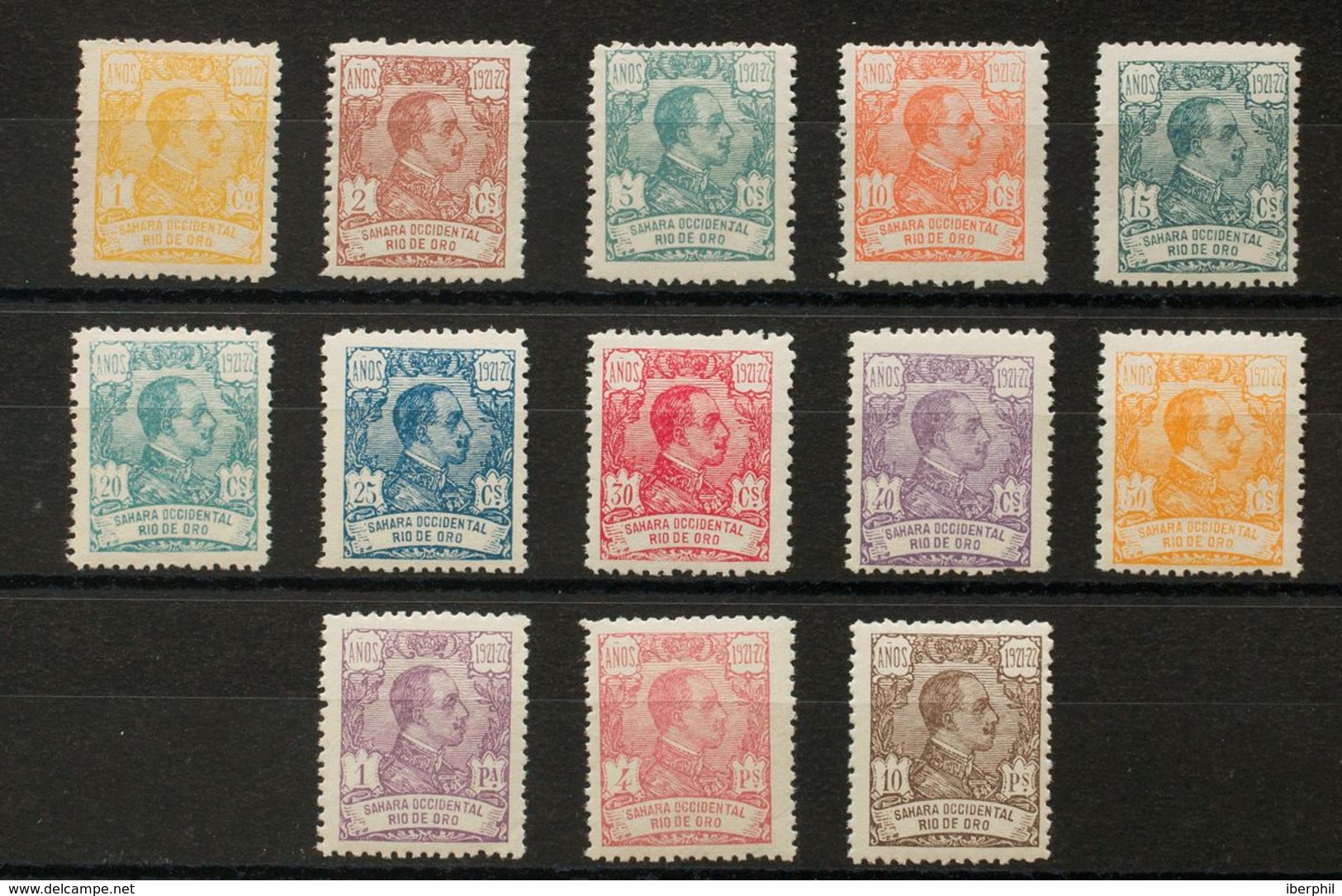 **130/42N. 1921. Serie Completa. NºA000.000. MAGNIFICA. Edifil 2018: 115 Euros - Other & Unclassified
