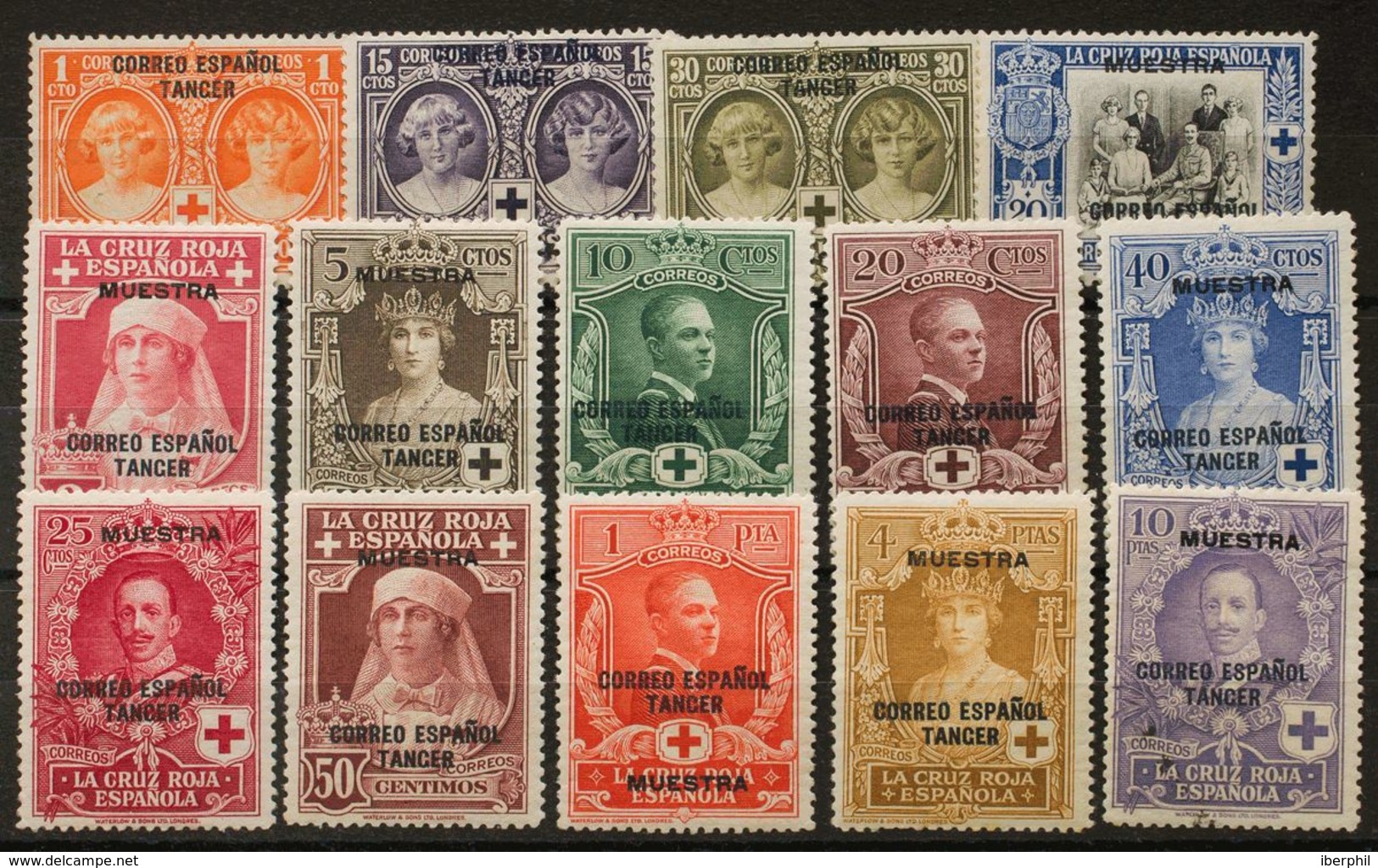 **23/36M. 1926. Serie Completa. MUESTRA. MAGNIFICA. Edifil 2018: +189 Euros - Other & Unclassified