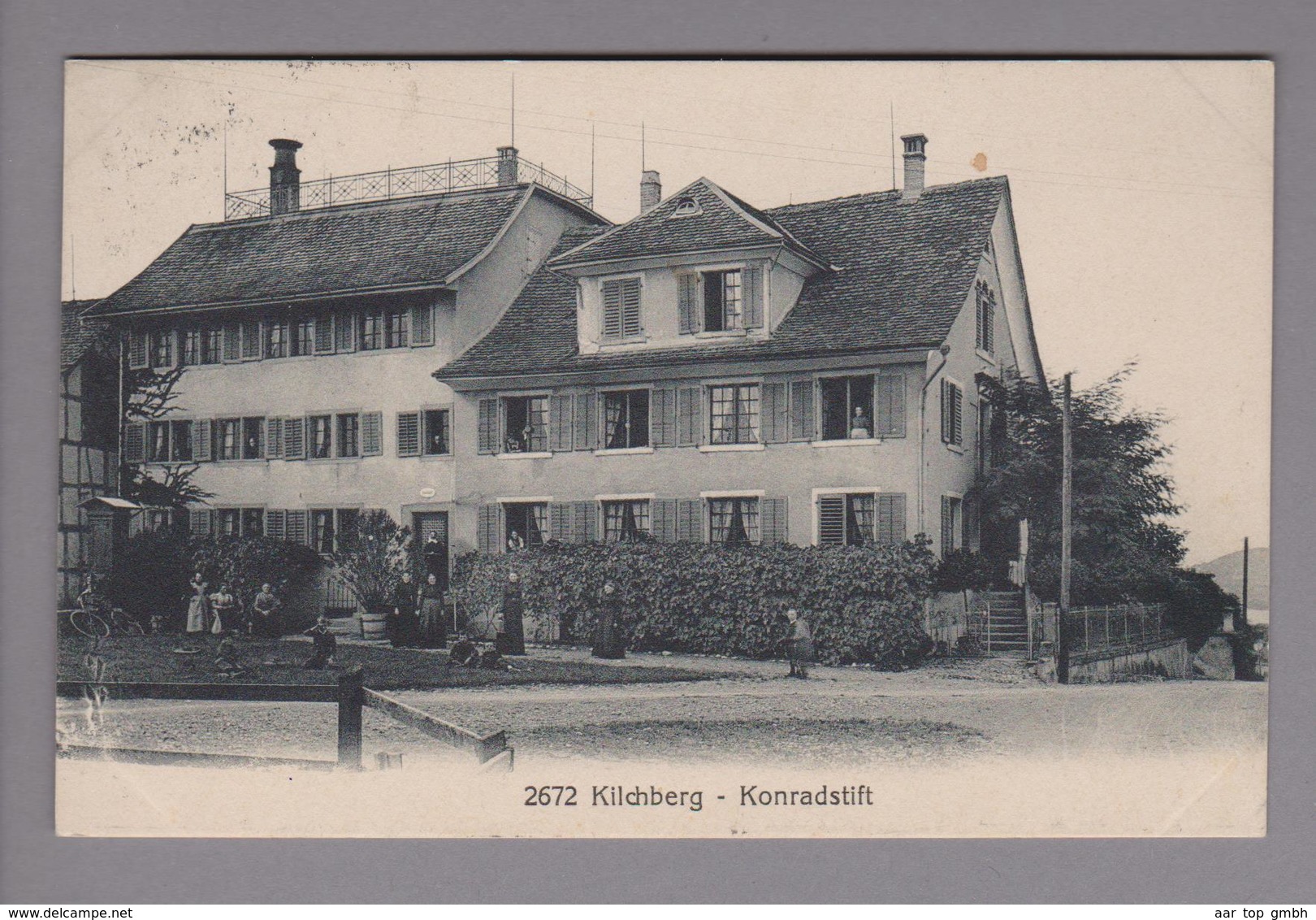 AK CH ZH Kilchberg 1917-08-15 Foto Wehrli AG #2672 Konradstift - Kilchberg