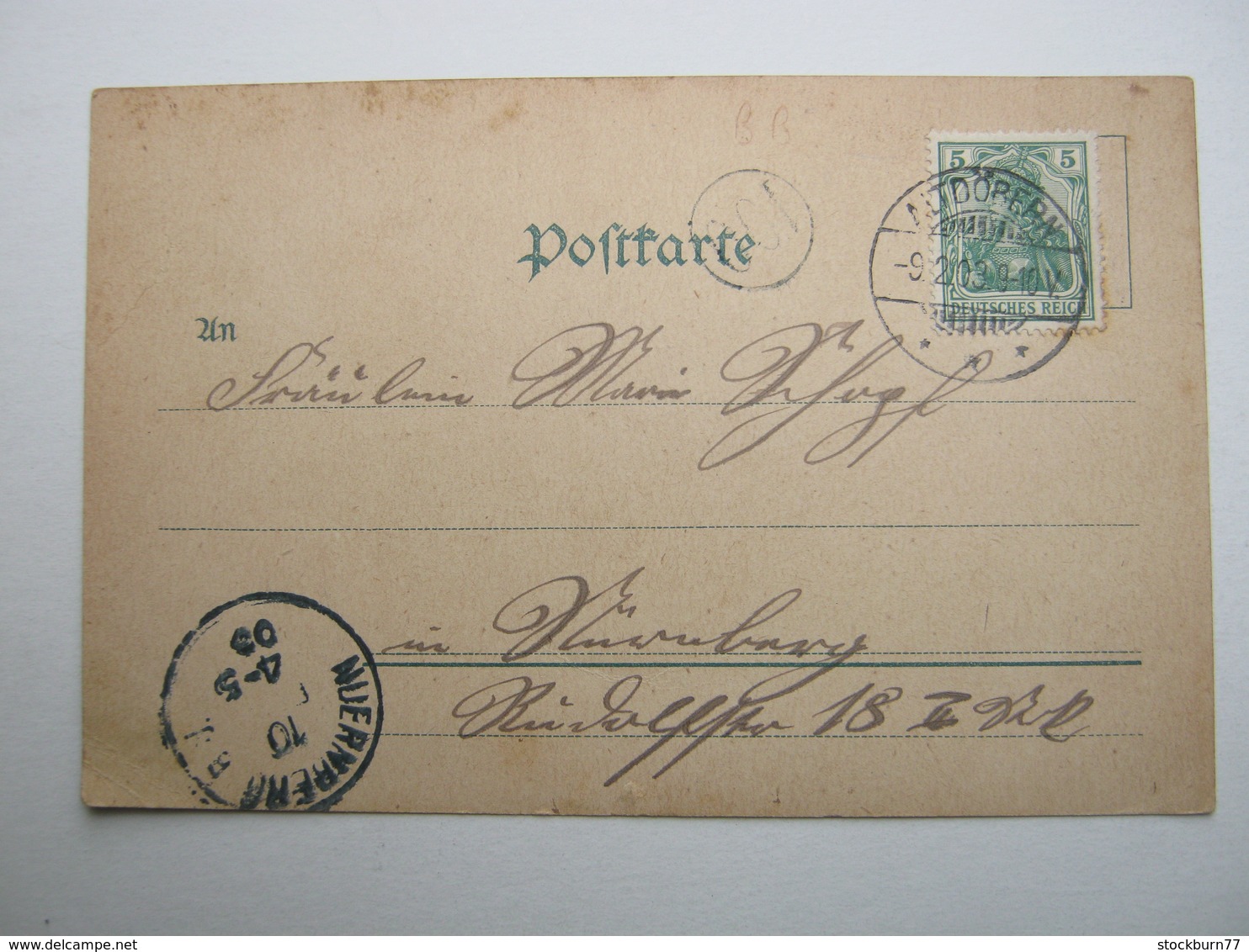 ALT DÖBERN , Seltenen Karte Um 1905 Mit Marke+Stempel - Döbern