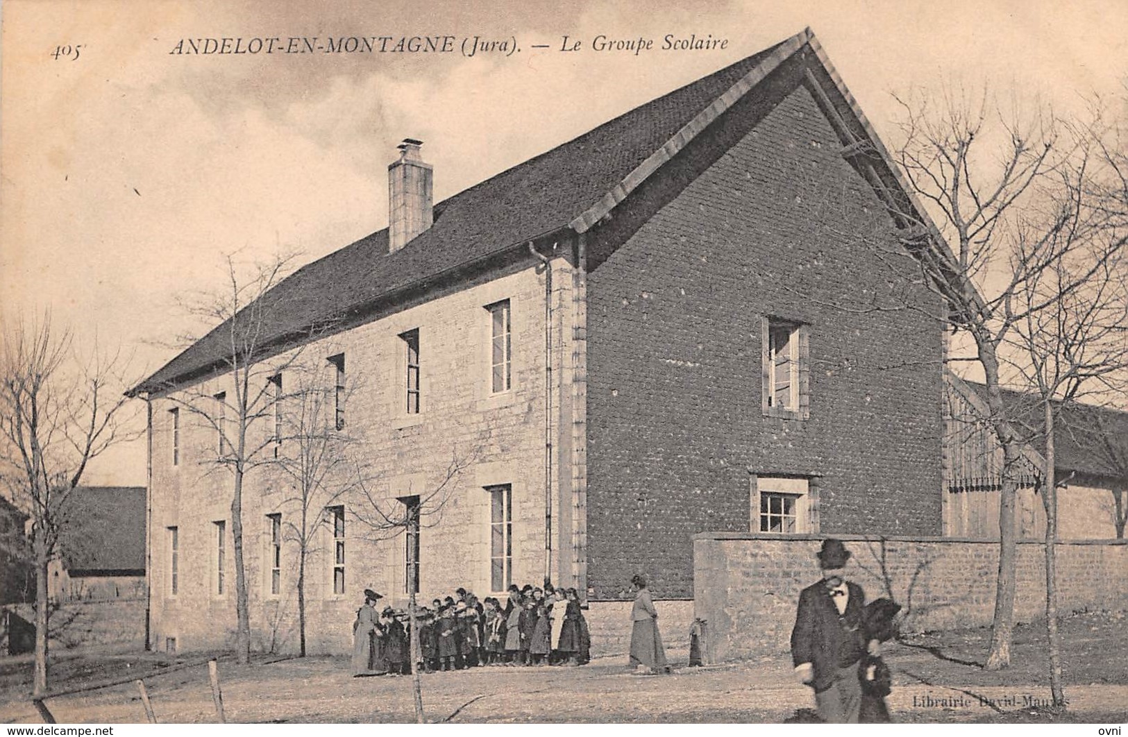 39 -   CPA ANDELOT EN MONTAGNE Le Groupe Scolaire - Other & Unclassified