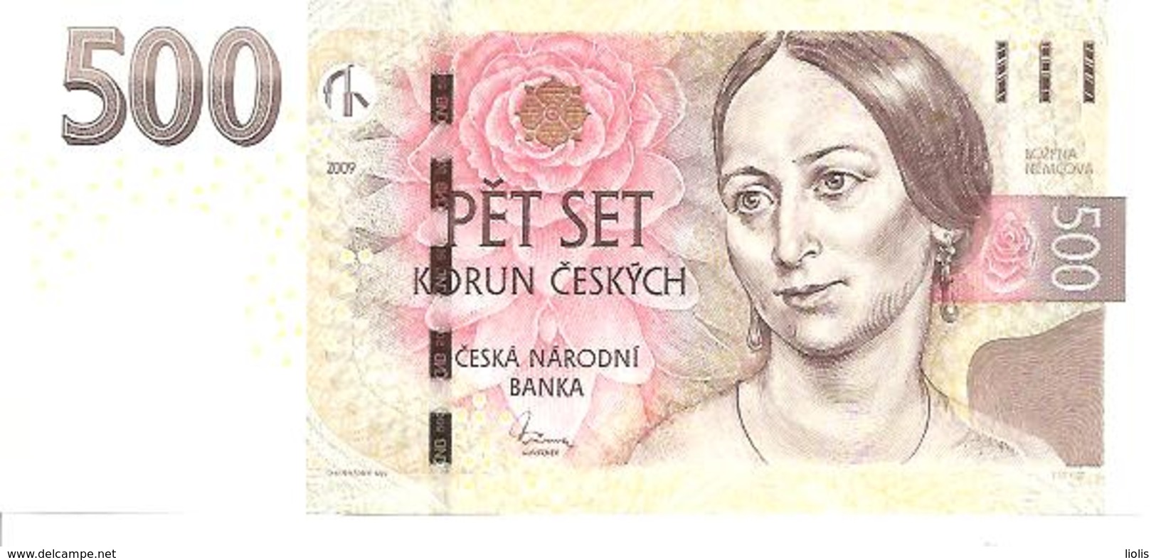 Czech Republic  P-24  500 Korun  2009  UNC - República Checa