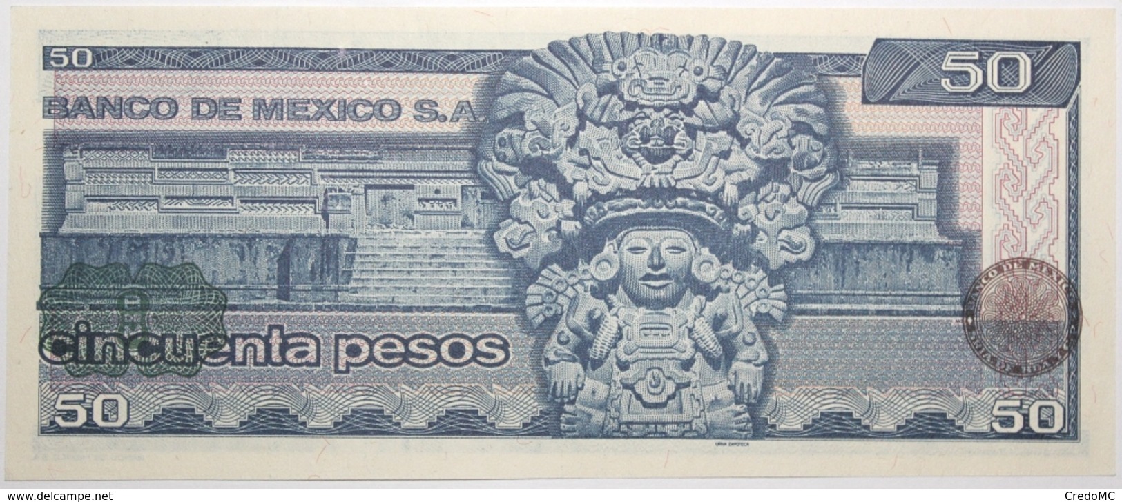 Mexique - 50 Pesos - 1981 - PICK 73a.17 - NEUF - Mexique
