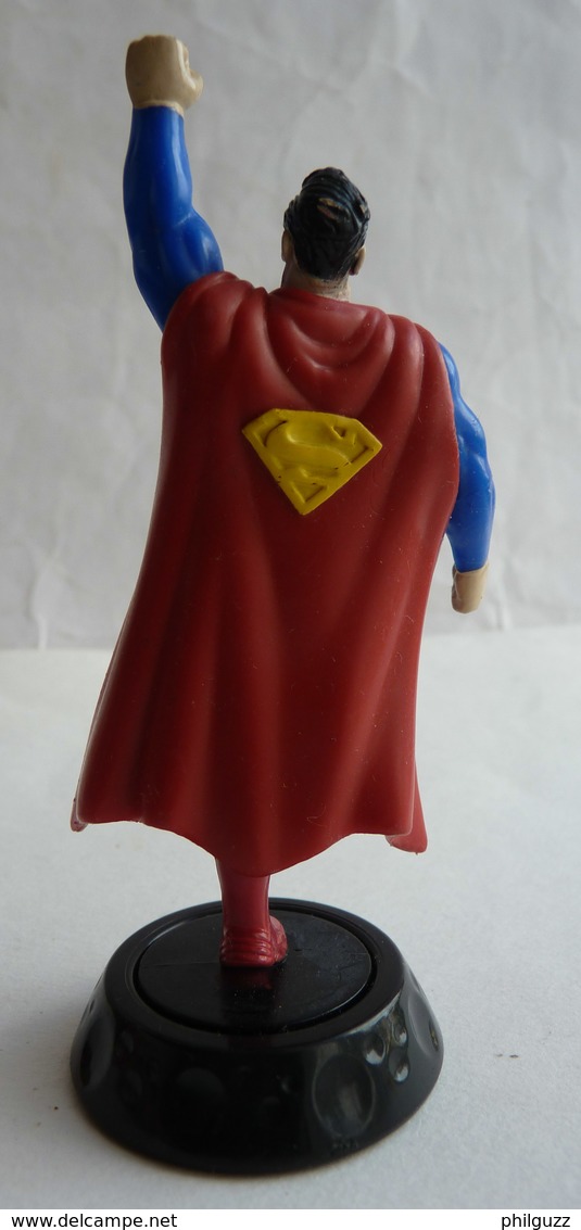 FIGURINE BOUCHON TUBE BONBONS FIZZY SUPERMAN QUI S'ELANCE 2 - Supermar