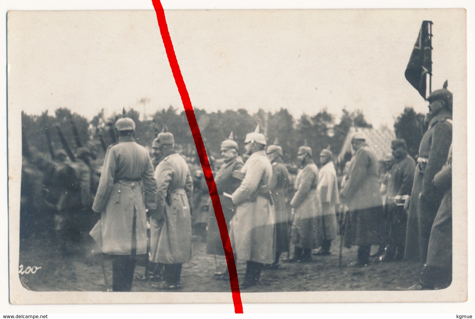 Original Foto - Baranawitschy Baranowitschi - Parade Marsch Vor Dem Kaiser ! - Ca. 1915 - Belarus