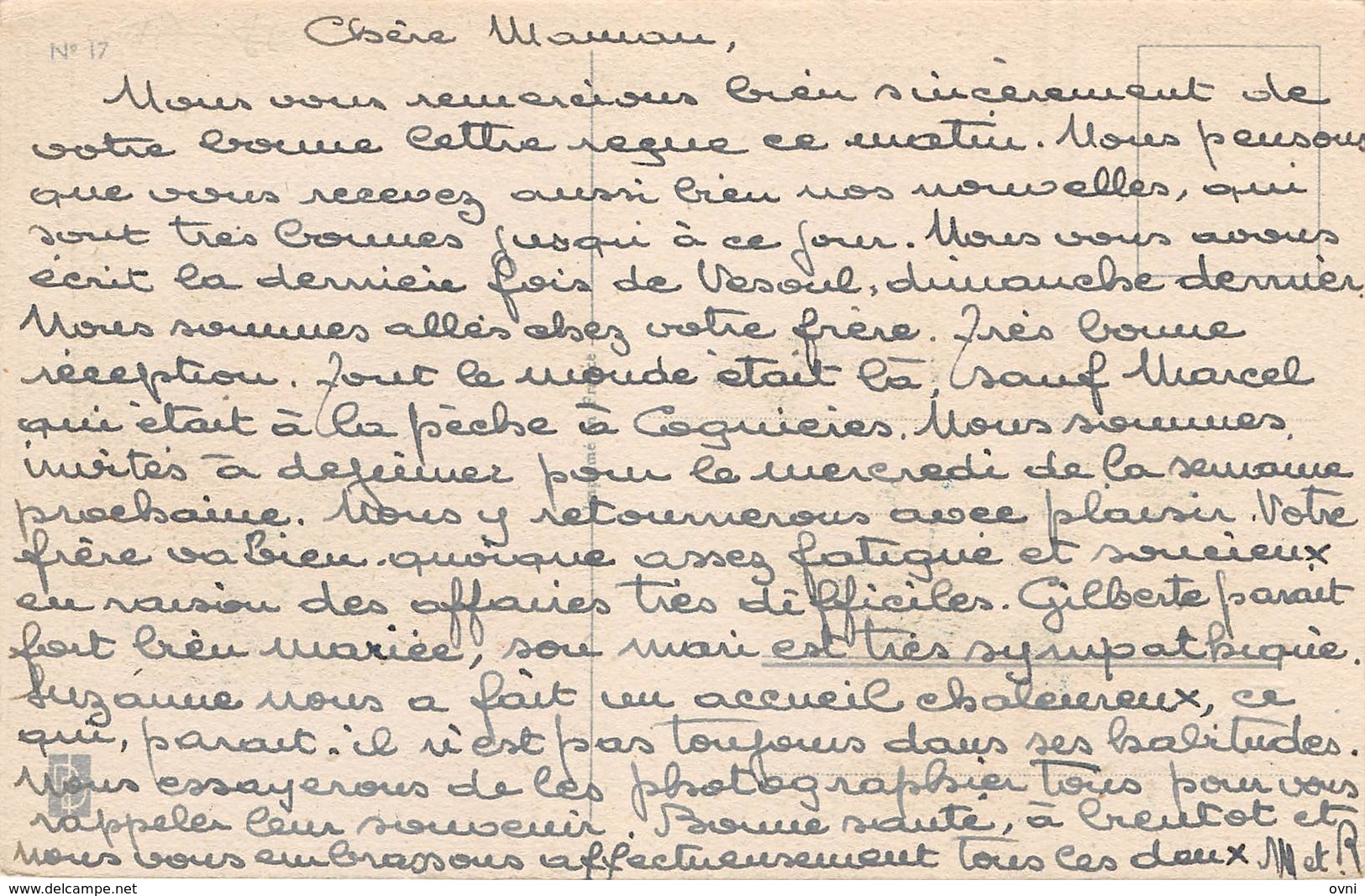 70 -   CPA Fantaisie Une Pensée De CHASSEY LES MONTBOZON - Autres & Non Classés