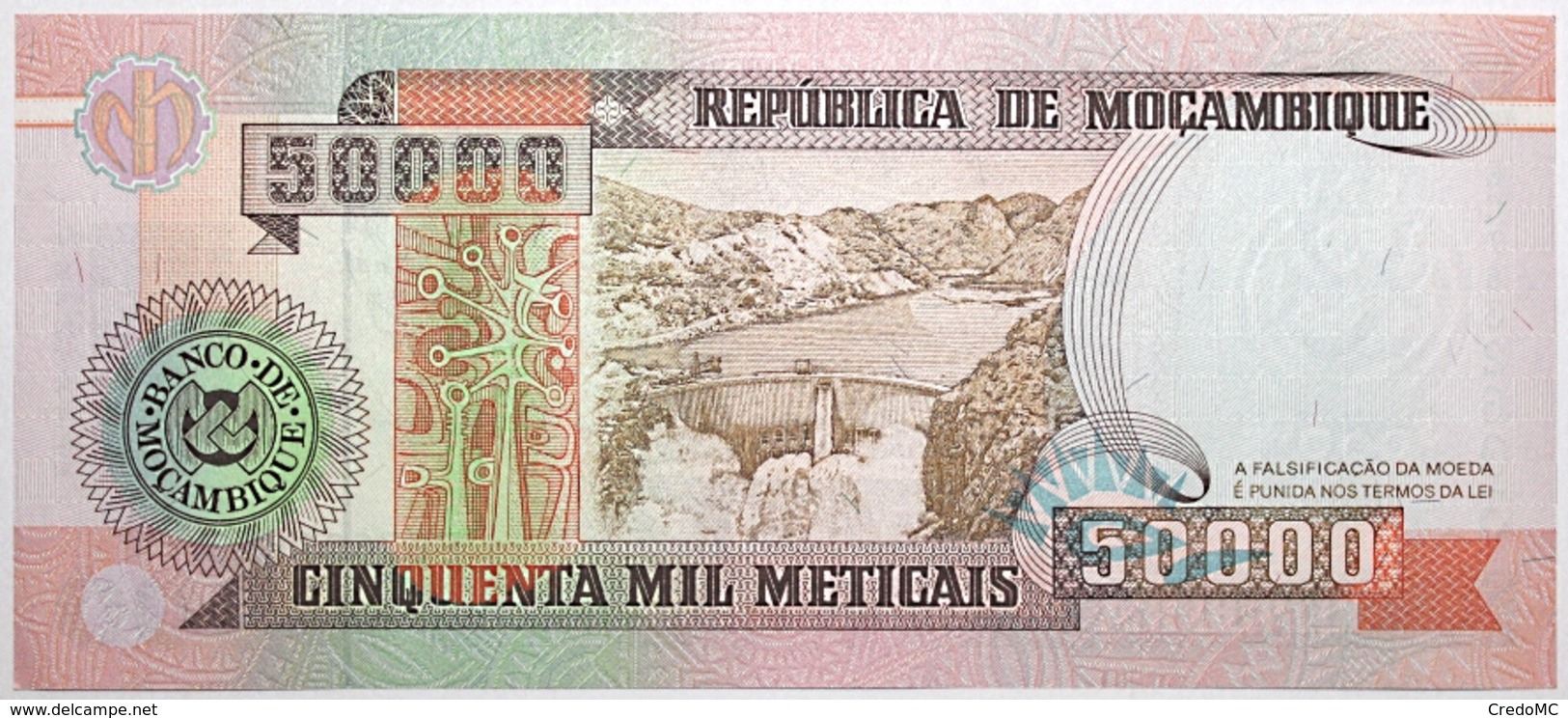 Mozambique - 50000 Meticais - 1993 - PICK 138 - NEUF - Mozambique