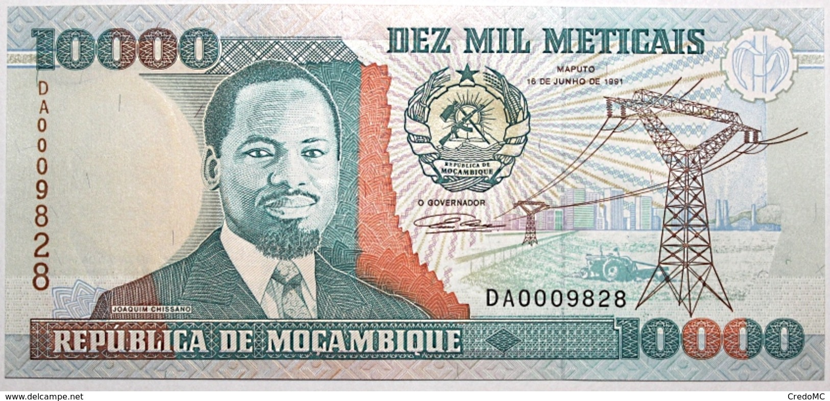 Mozambique - 10000 Meticais - 1991 - PICK 137 - NEUF - Mozambique