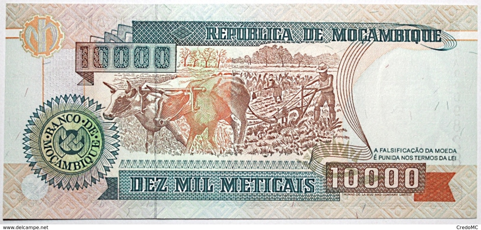 Mozambique - 10000 Meticais - 1991 - PICK 137 - NEUF - Mozambique