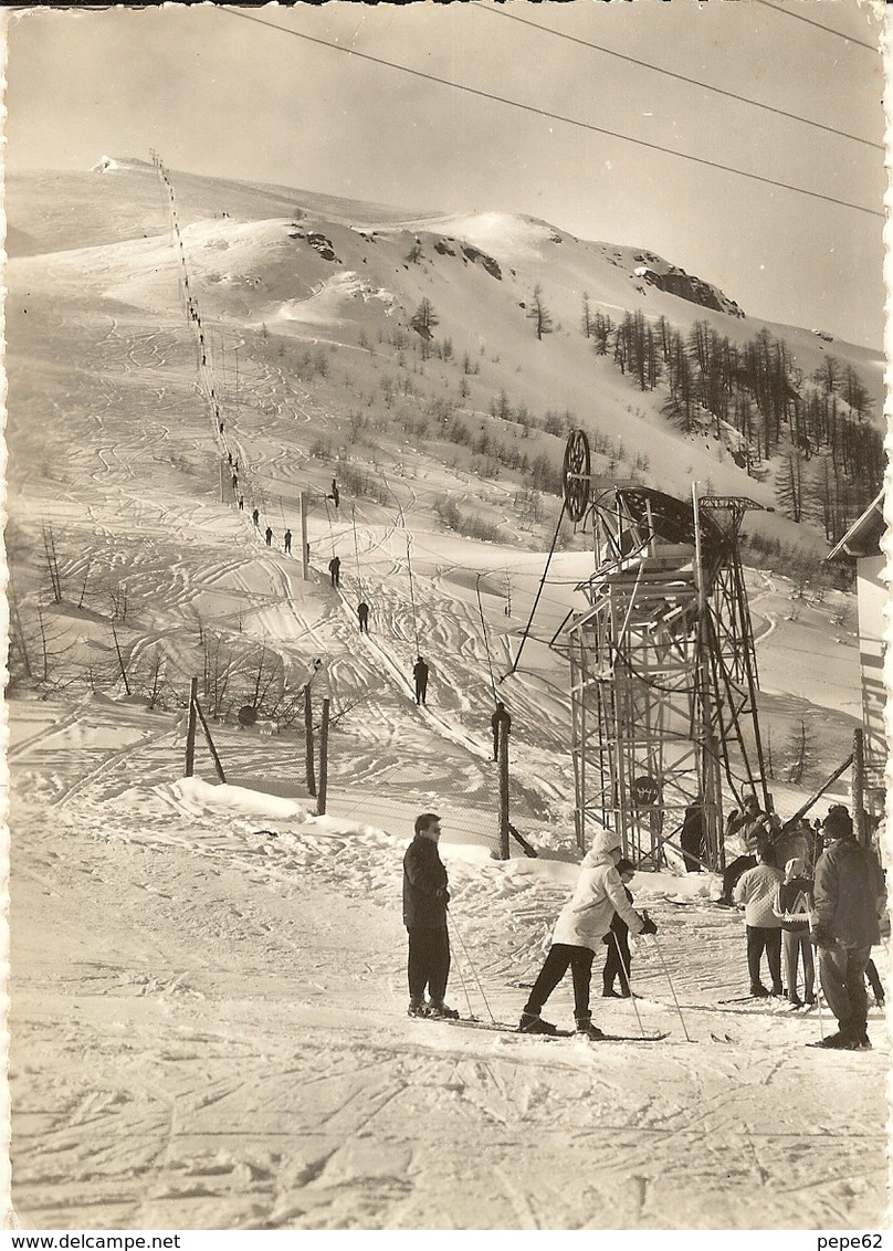 Auron-le Teléski De Saume Longue-cpsm - Autres & Non Classés