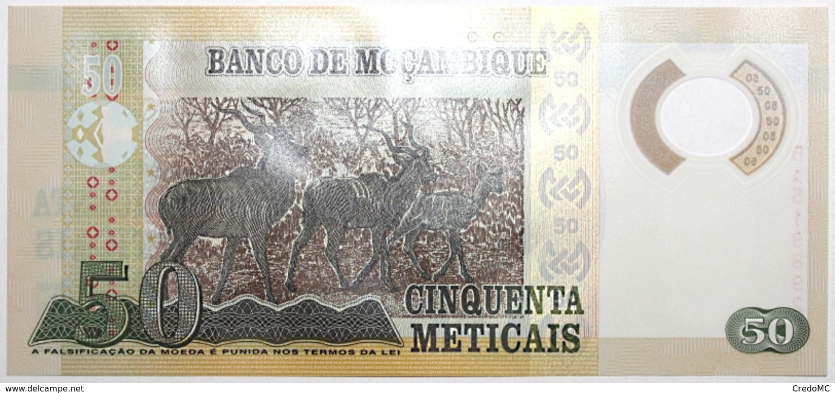 Mozambique - 50 Meticais - 2011 - PICK 150 - NEUF - Mozambique