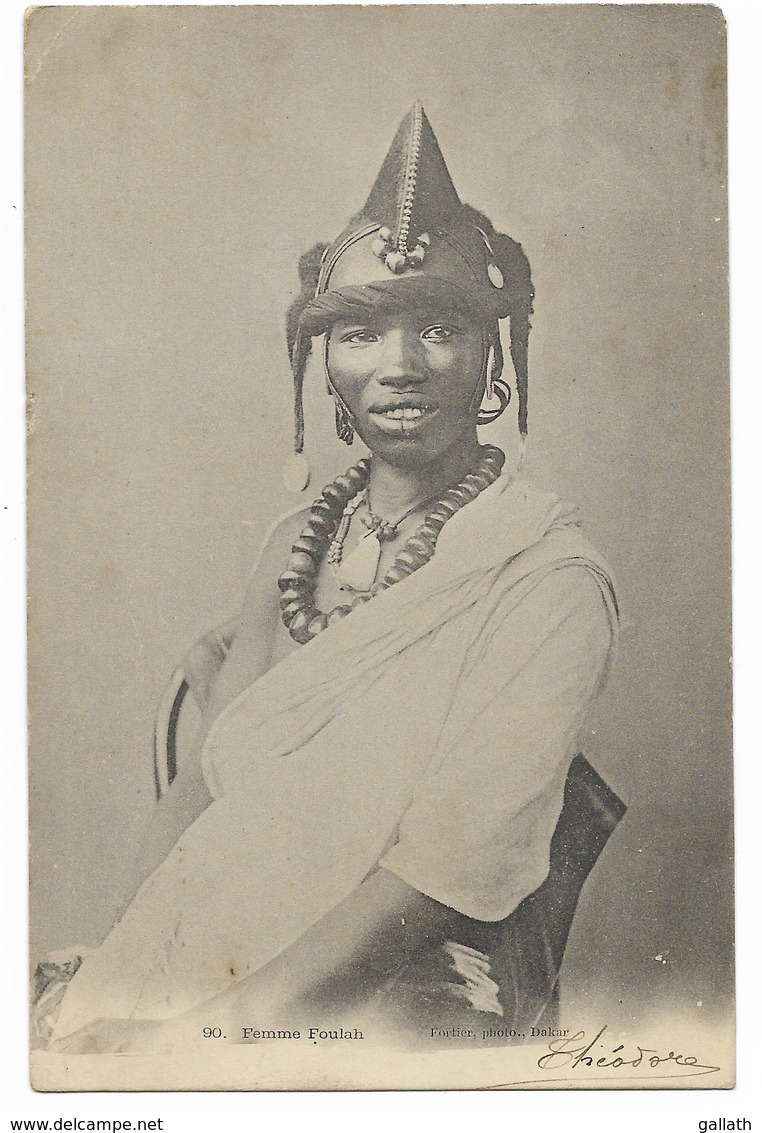 SENEGAL-Femme FOULAH...1903 - Sénégal