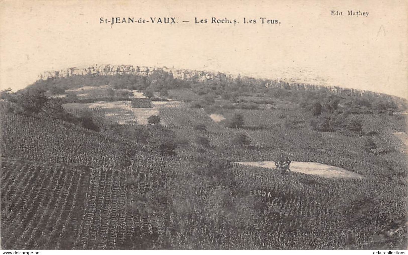 Saint Jean De Vaux      71      Les Roches, Les Teus          (voir Scan) - Sonstige & Ohne Zuordnung