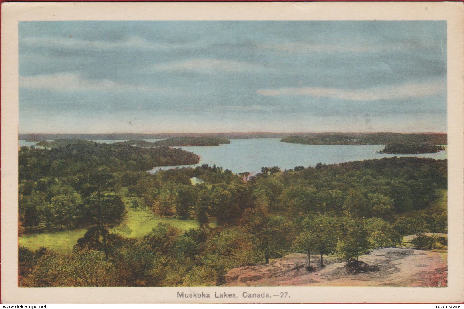 Canada Ontario Muskoka Lakes Old Postcard (In Very Good Condition) - Muskoka