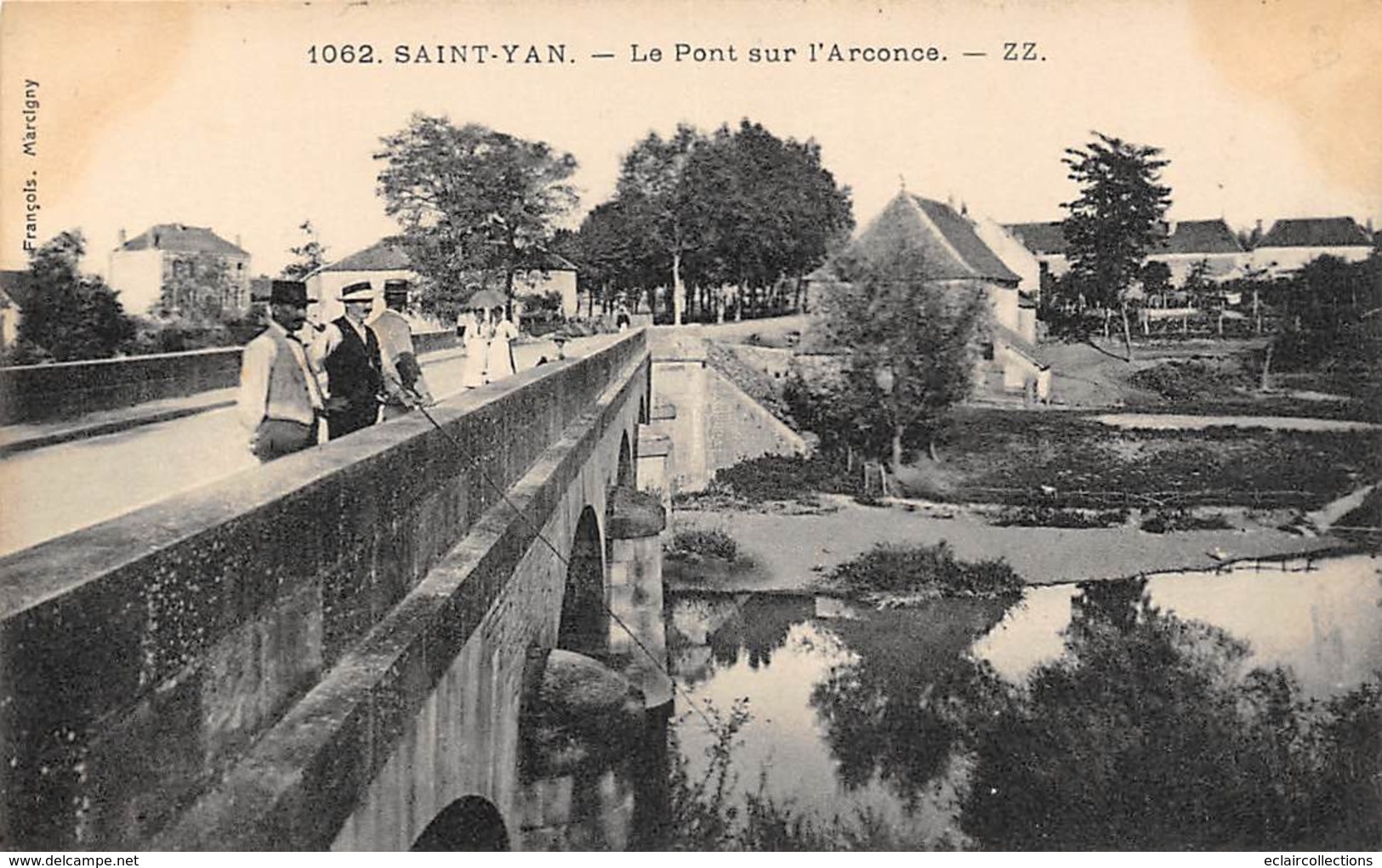 Saint Yan       71     Le Pont Sur L'Arconce            (voir Scan) - Sonstige & Ohne Zuordnung