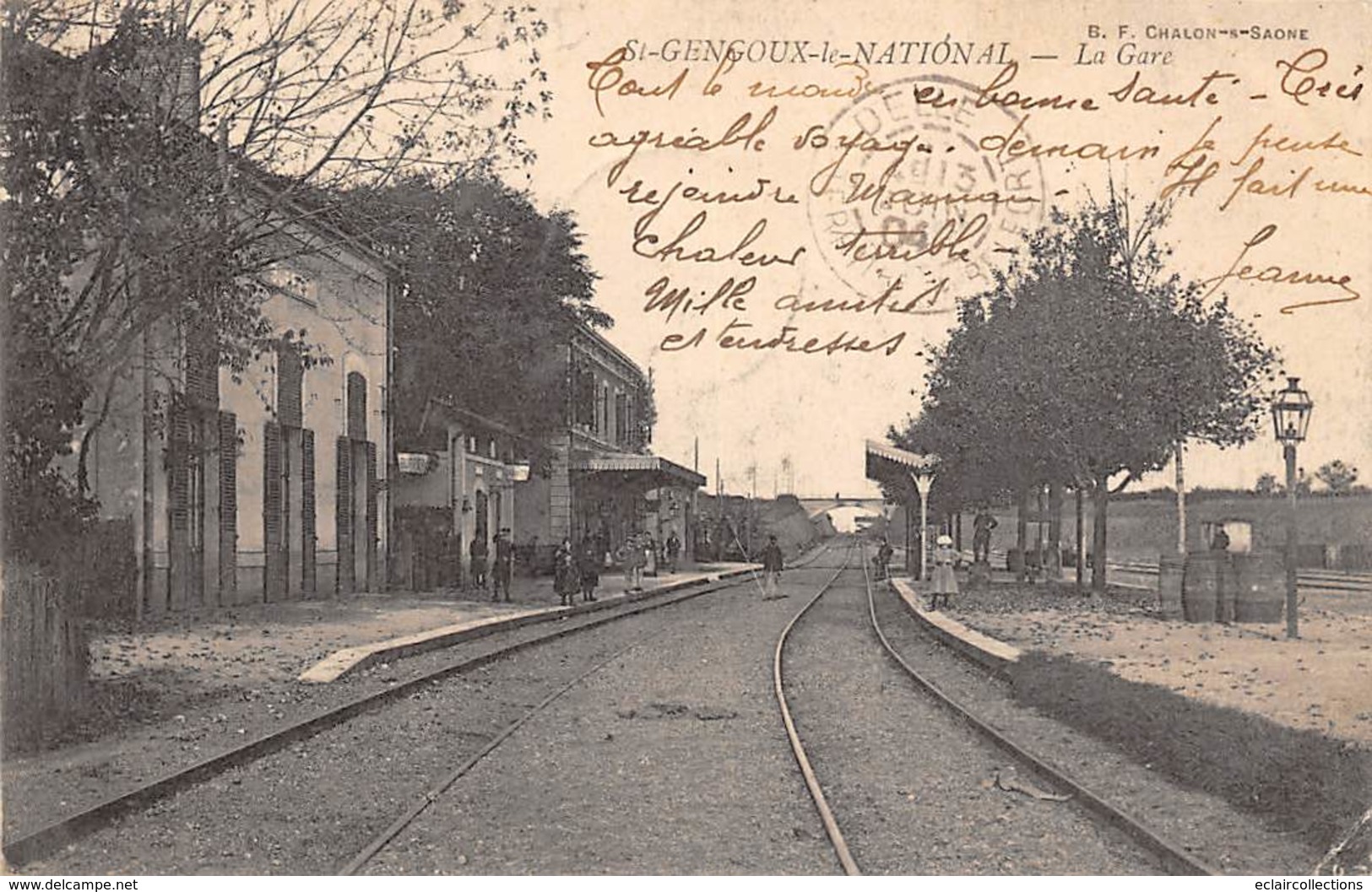 Saint  Gengoux Le National       71     Intérieur De La Gare             (voir Scan) - Sonstige & Ohne Zuordnung