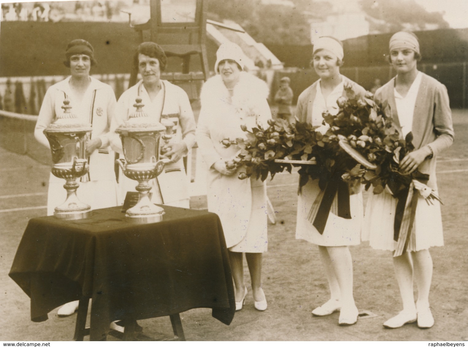 Presse Argentique Originale Finale Tournoi De Monte-carlo Tennis Feminin Ladies - Sport