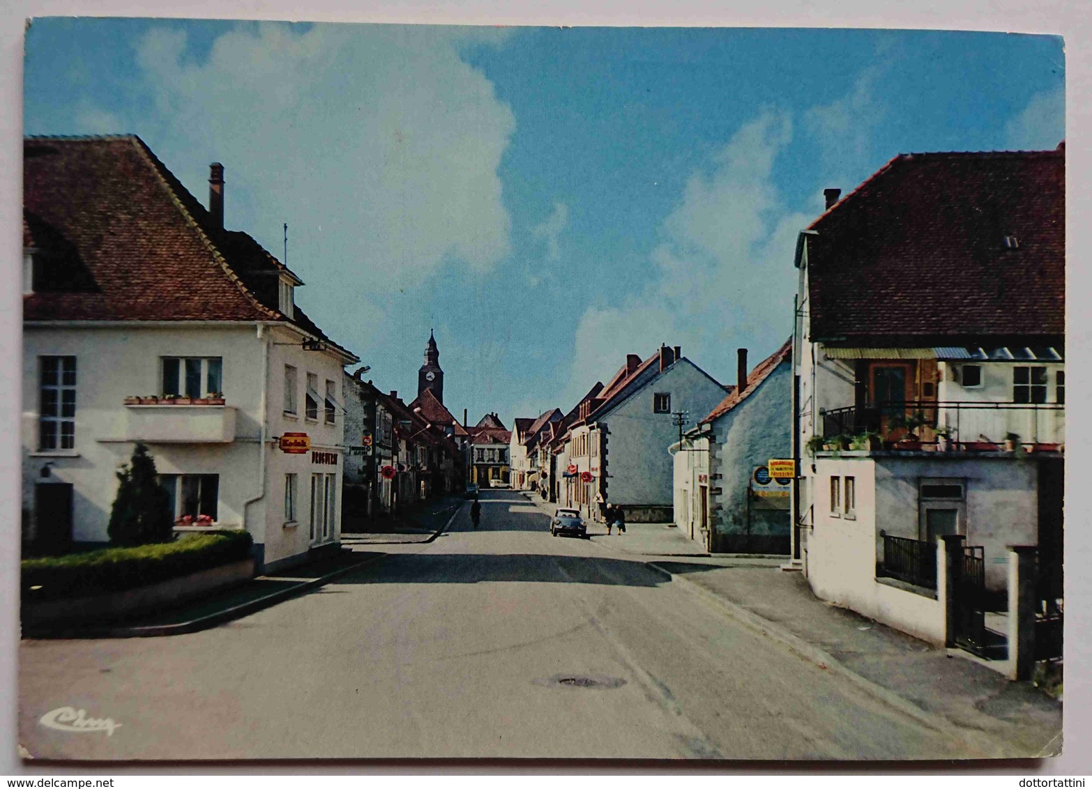 DIEMERINGEN (Bas-Rhin) - La Grande Rue - Vg   F2 - Diemeringen