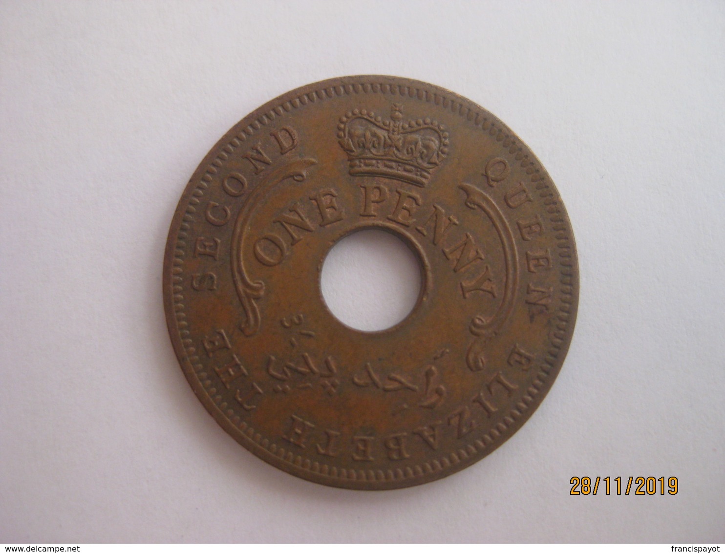 Nigeria: 1 Penny 1959 - Nigeria