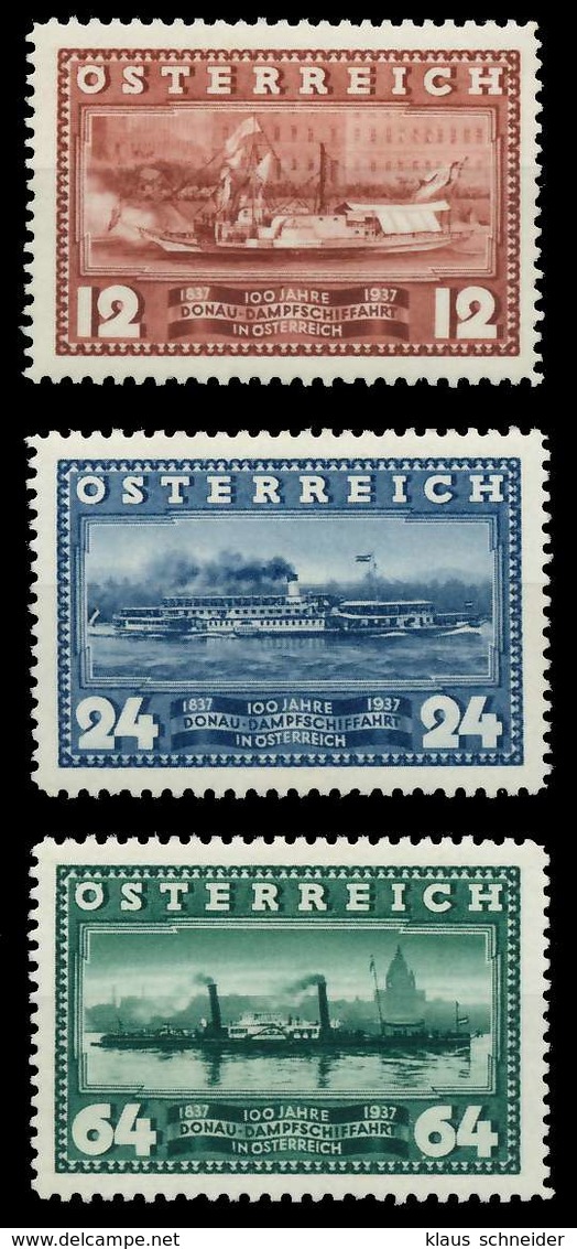 ÖSTERREICH 1937 Nr 639-641 Ungebraucht X89C7F6 - Ungebraucht