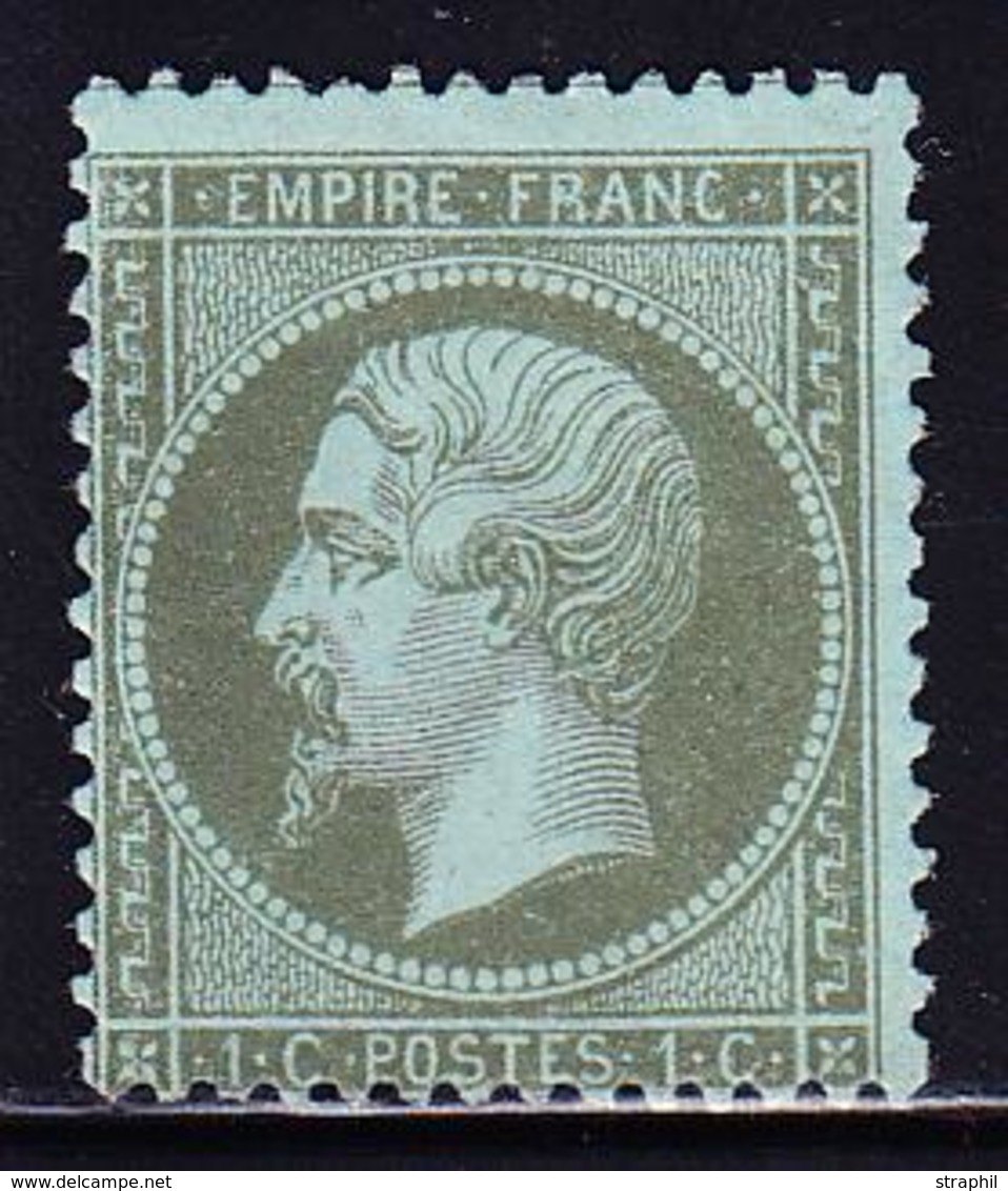 (*) NAPOLEON DENTELE - (*) - N°19 - TB - 1862 Napoléon III