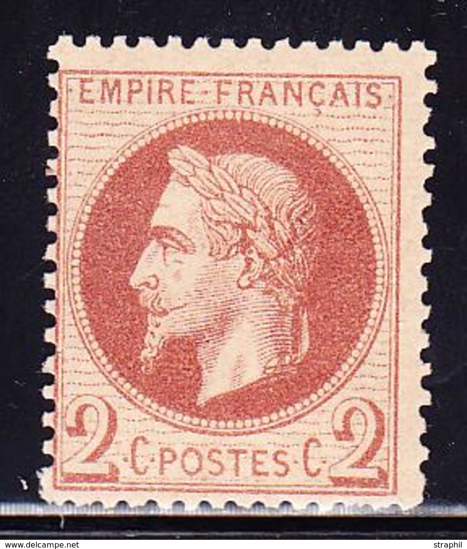 * NAPOLEON LAURE - * - N°26A - TB - 1863-1870 Napoléon III Lauré