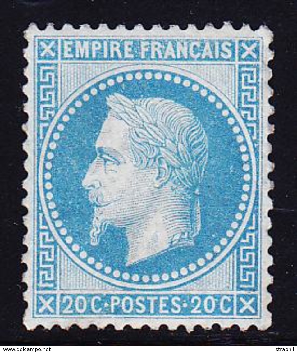 (**) NAPOLEON LAURE - (**) - N°29B - 20c Bleu - TB - 1863-1870 Napoléon III Lauré