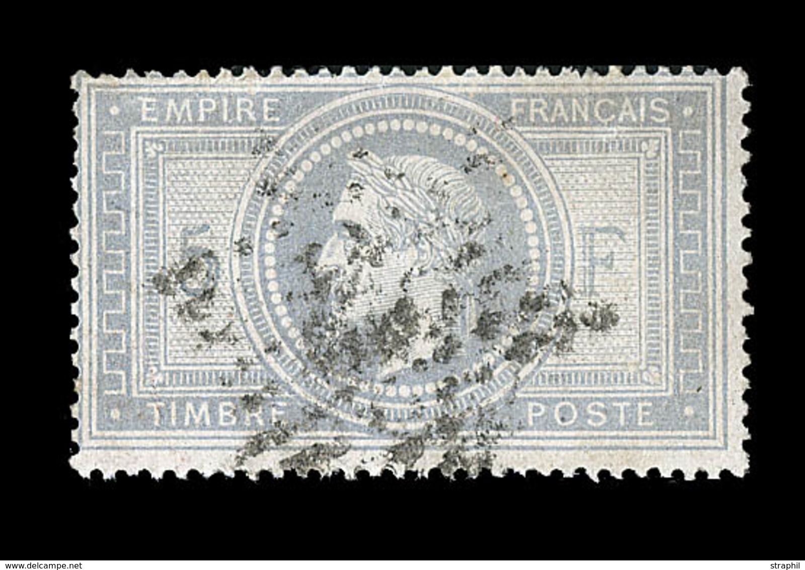 O NAPOLEON LAURE - O - N°33 - Signé Brun - Assez Bon Centrage - TB - 1863-1870 Napoleon III With Laurels