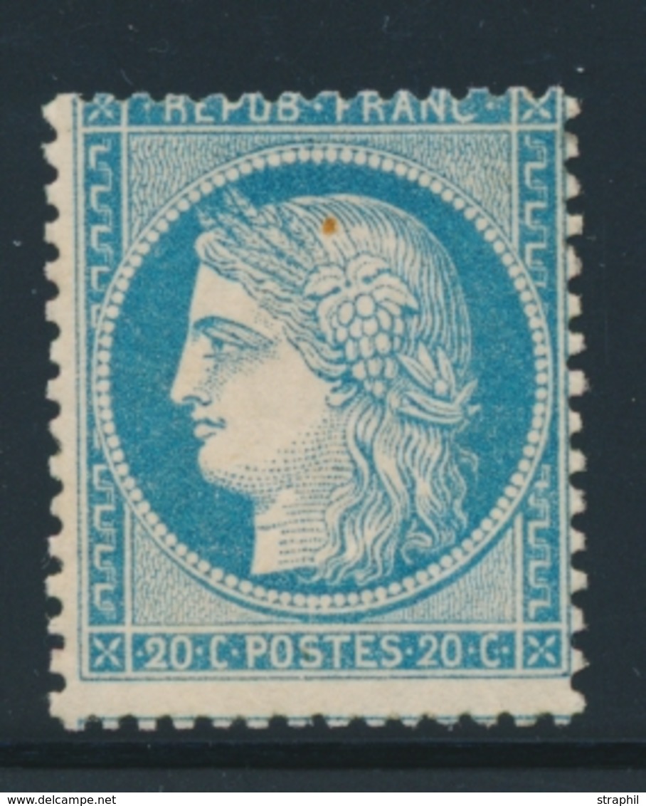 (**) SIEGE DE PARIS (1870) - (**) - N°37 - 20c Bleu - TB - 1870 Siège De Paris