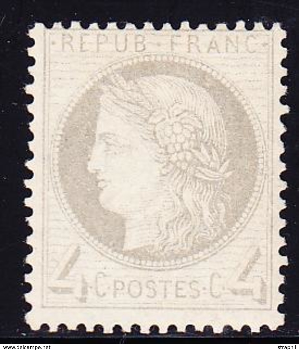 * CERES III ème REPUBLIQUE - * - N°52 - 4c Gris - TB - 1871-1875 Ceres