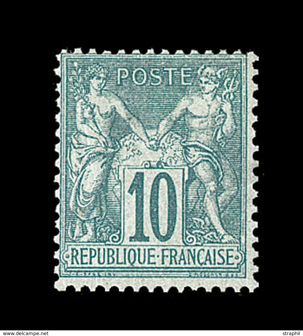 * TYPE SAGE - * - N°65 - 10c Vert - TB - 1876-1878 Sage (Type I)