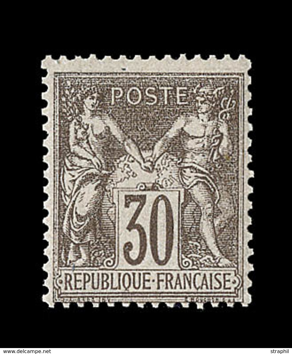 (**) TYPE SAGE - (**) - N°69 - 30c Brun Foncé- TB - 1876-1878 Sage (Type I)
