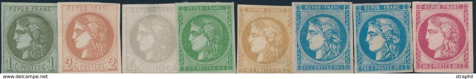 */(*) LOTS-COLLECTIONS (Période Classique) - */(*) - N°39/49 Avec Défauts Divers - Belle Présentation - Autres & Non Classés