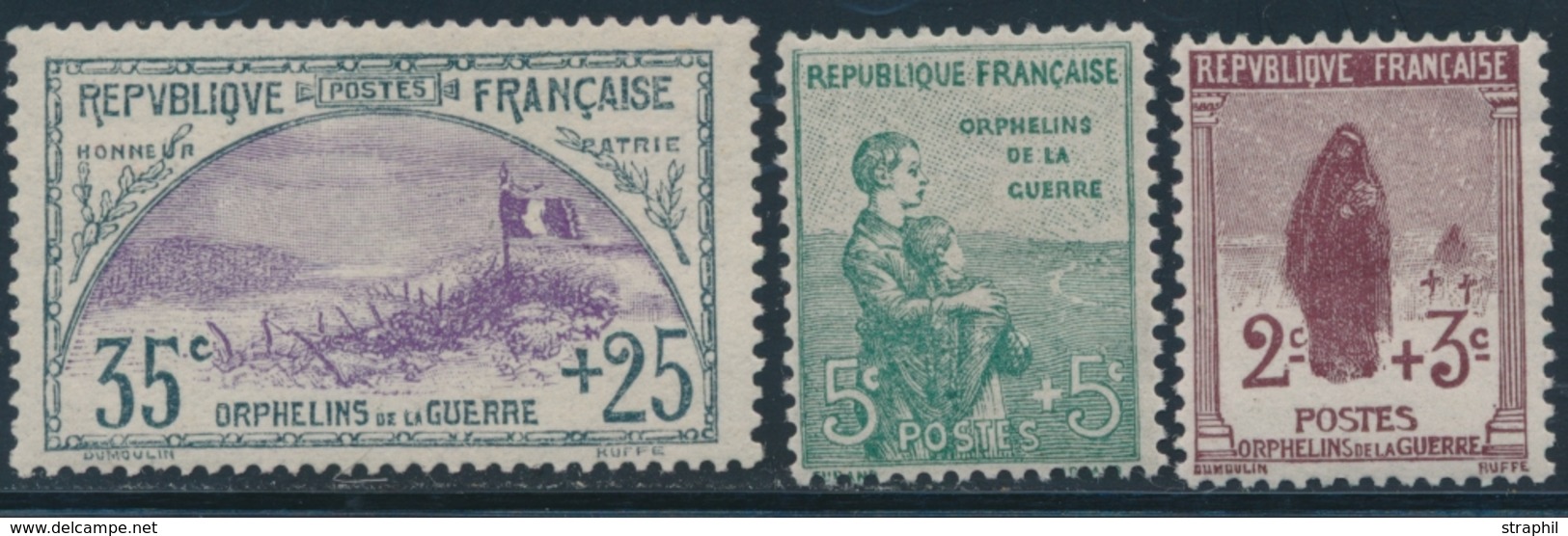 ** PERIODE SEMI-MODERNE - ** - N°148/9, 152 - TF/TB - Unused Stamps