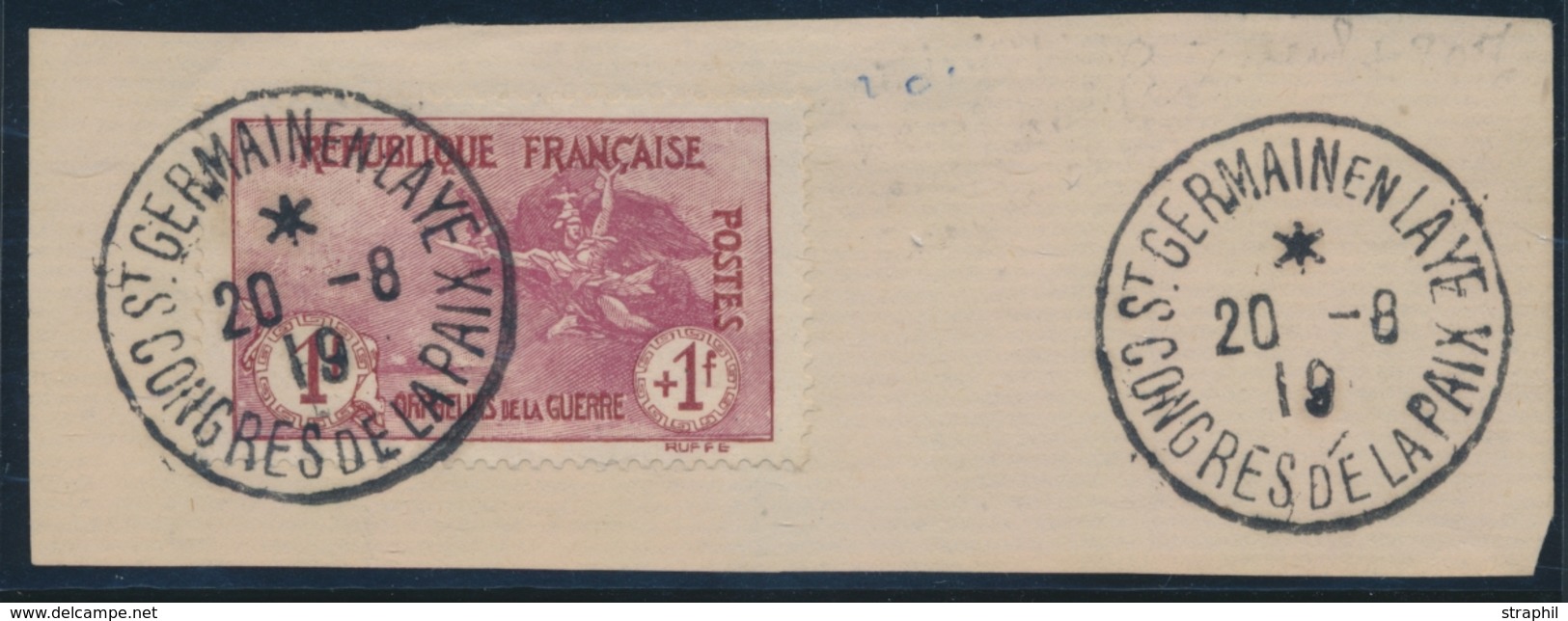 O PERIODE SEMI-MODERNE - O - N°154 S/frgt- Càd Congrès De La Paix - 20/8/19 - TB - Unused Stamps