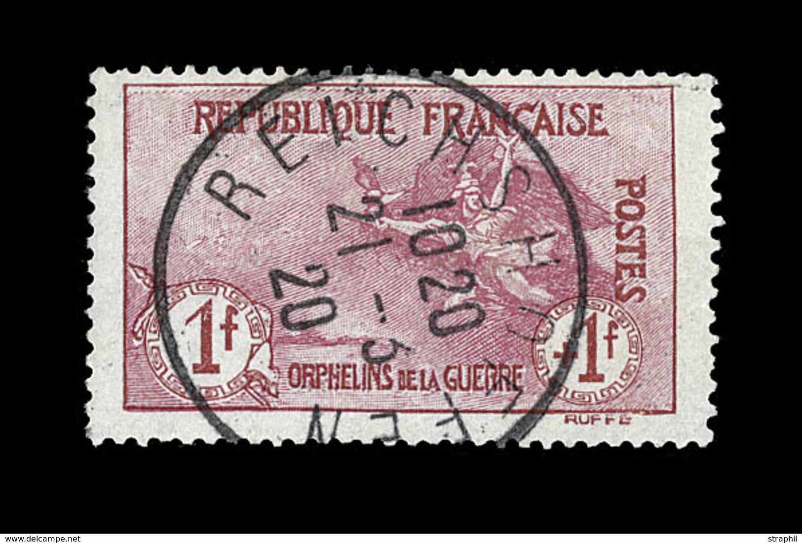 O PERIODE SEMI-MODERNE - O - N°154 - 1F+1F - Obl. Reichshoffen - TB - Unused Stamps