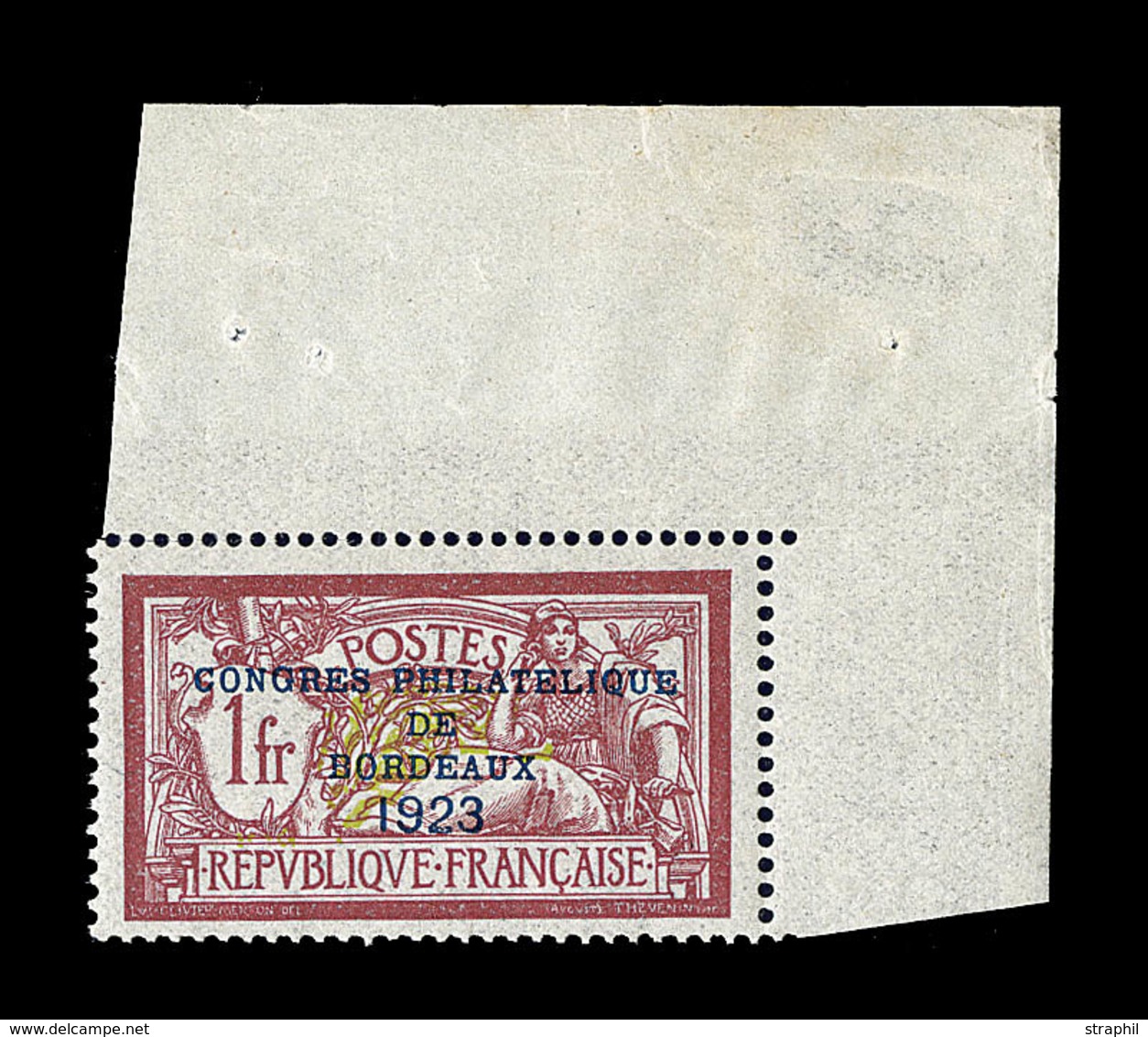 ** PERIODE SEMI-MODERNE - ** - N°182 - Congrès De Bordeaux - 1923 - Cdf - TB - Unused Stamps